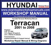 Hyundai Terracan Workshop Service Repair Manual